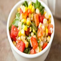 Basil-Corn Salad image