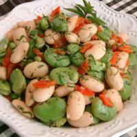 Fava and Butter Bean Salad_image