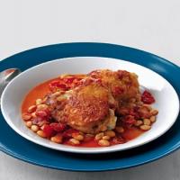 Baked Chicken with White Beans and Tomatoes image