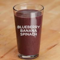 Blueberry Banana Spinach Smoothie Recipe by Tasty image
