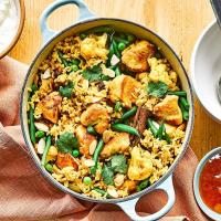 One-pot chicken & curry rice image
