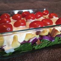 Layered Spinach Tortellini Salad_image