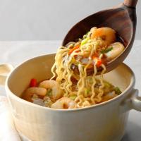 Asian Ramen Shrimp Soup_image
