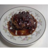 Almond Chocolate Pudding Cake image