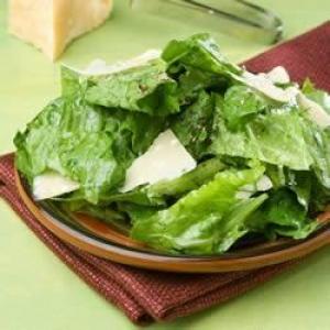 Romaine with Garlic Lemon Anchovy Dressing image