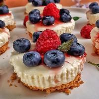 Keto Mini Cheesecakes_image