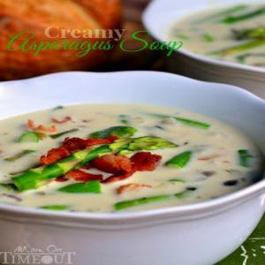 Mom's Creamy Asparagus Soup_image