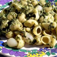 Mostaccioli with Spinach and Feta image