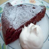 Sunken Chocolate Cake image