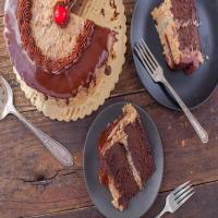 German Chocolate Cake With Coconut Pecan Frosting_image