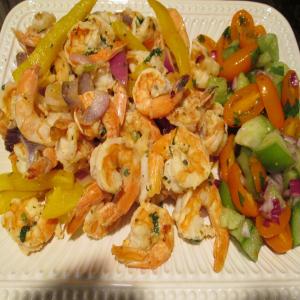 Ww Spicy Shrimp Kebabs With Tomatillo Salsa_image