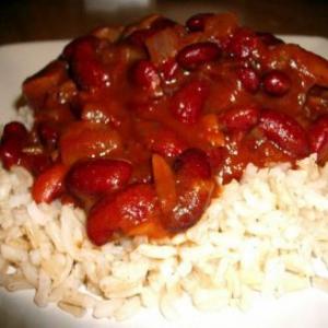 Vegetable Chilli with Rice_image
