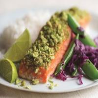 Crunchy Wasabi Salmon with Lime image