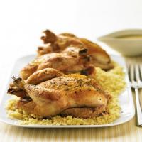 Cornish Game Hens with Apricot Sauce image