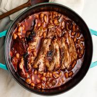 One-Pot Barbecue Pork and Beans image