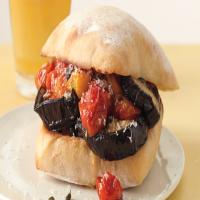 Roasted Eggplant and Tomato Sandwiches image