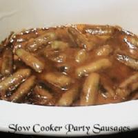 Slow Cooker Party Sausages_image