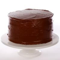 Yellow Butter Cake with Chocolate Frosting image