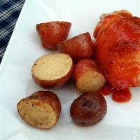 Bourbon Cider Chicken Thighs with Potatoes_image