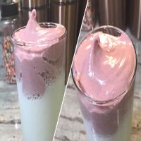 Dalgona-Inspired Strawberry Milk Recipe by Tasty image