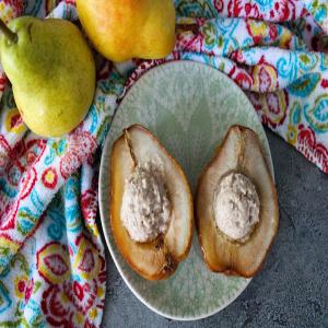 Cinnamon Mascarpone Baked Pears image