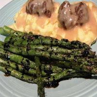 Grilled Asparagus With Balsamic Syrup image