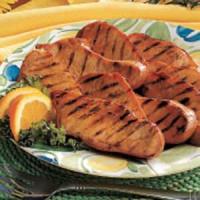 Barbecued Turkey Slices_image