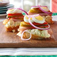 Ham & Potato Salad Sandwiches_image