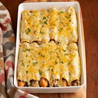 Cheesy Sweet Potato-Chicken Enchiladas_image