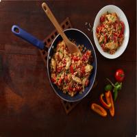 20-Minute Basil, Chicken & Tomato Rice_image