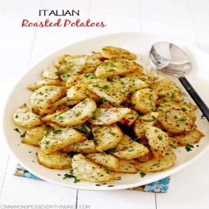Italian Roasted Garlic & Parmesan Potatoes_image