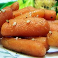 Sesame Glazed Carrots image