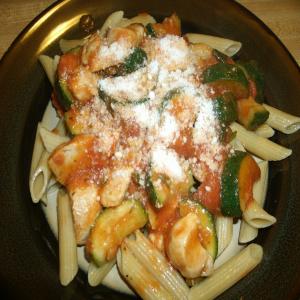 Zucchini and Tomato Parmesan image
