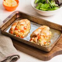 Flounder Stuffed With Shrimp and Crabmeat_image