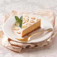 Almond-Topped Pumpkin Cheesecake_image