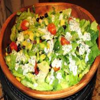 Southwestern Chopped Salad-Cilantro Lime Dressing image