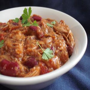 Quick Red Chicken Chili (With Chocolate!) image