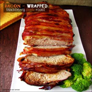 Bacon-Wrapped Blackberry Pork Roast Recipe - (5/5)_image