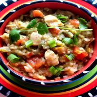 Instant Pot® Green Chili Chicken and Rice image