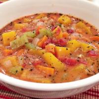 Chunky Butternut Squash and Tomato Soup image