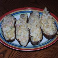 crab-stuffed potatoes image