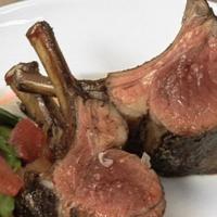 Spice-Coated Rack of Lamb for Two with Arugula, Avocado, and Blood Orange Salad image