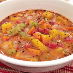 Chunky Butternut Squash and Tomato Soup_image