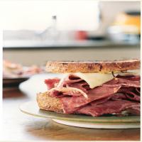 Grilled Corned Beef and Fontina Sandwiches image