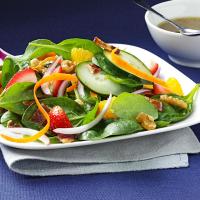 Strawberry-Orange Spinach Salad with Toasted Walnuts_image