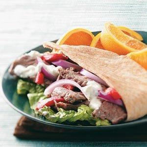 Red, White and Blue Pita Pockets_image