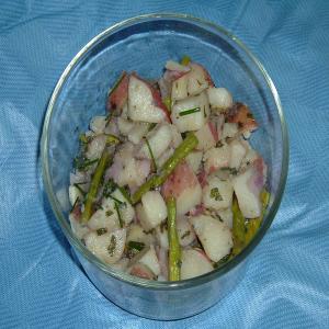 Roasted Asparagus Potato Salad image