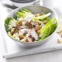 Caesar salad with crispy chicken image