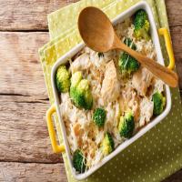 Cheesy Vegan Broccoli Rice Casserole_image