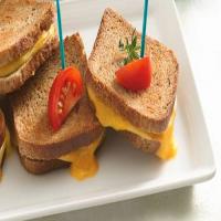 Grilled Cheese Appetizer Sandwiches image